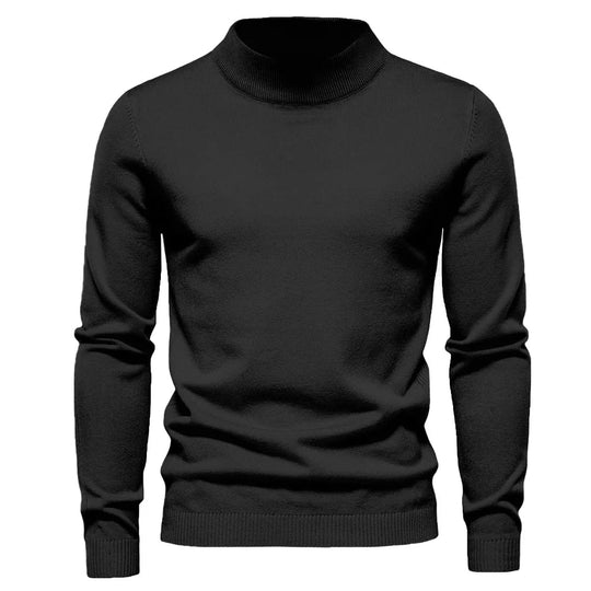 Pull col roulé chaud – Pull confortable en laine pour hiver