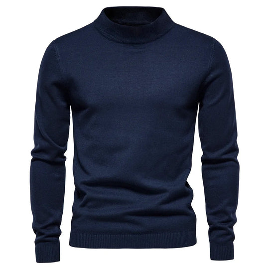 Pull col roulé chaud – Pull confortable en laine pour hiver