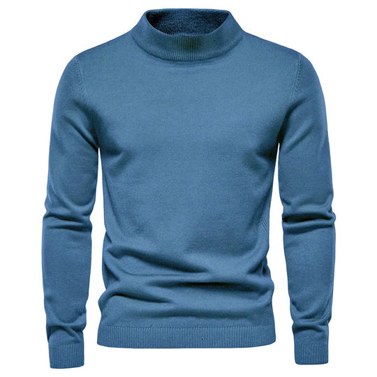 Pull col roulé chaud – Pull confortable en laine pour hiver