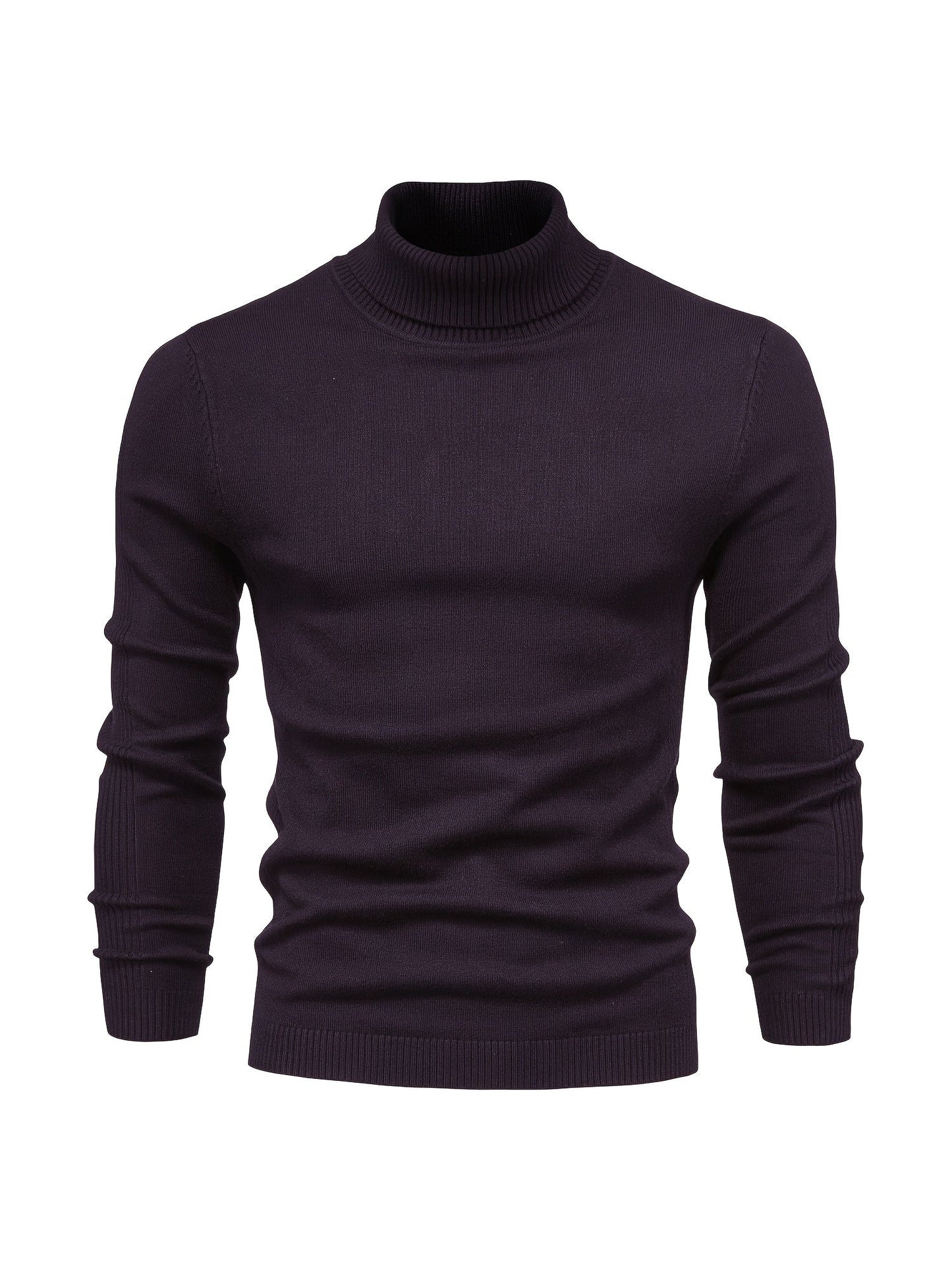 Pull col roulé homme – Pull élégant en laine mérinos pour l'hiver