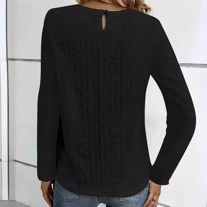 Top élégant femme – Blouse chic en tissu léger pour sorties