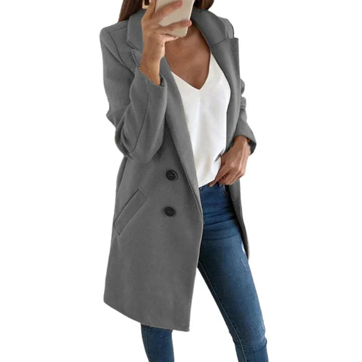 Blazer long femme – Veste élégante coupe moderne pour toutes occasions