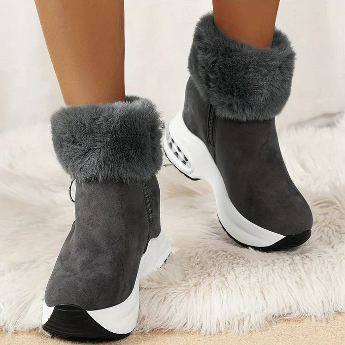 Bottes d'hiver femme – Bottes confortables et chaudes en cuir