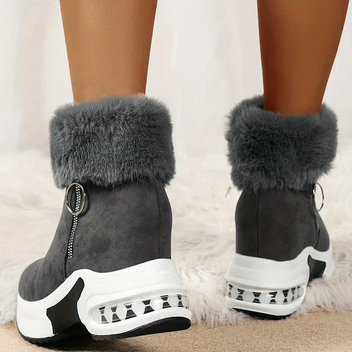 Bottes d'hiver femme – Bottes confortables et chaudes en cuir