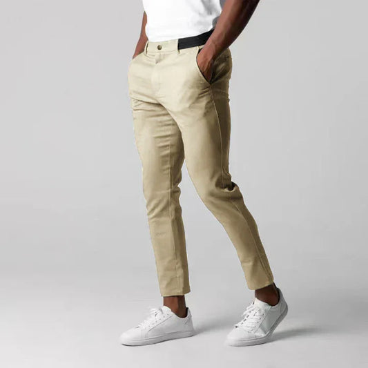 Pantalon stretch homme – Pantalon confortable et ajusté pour toutes occasions