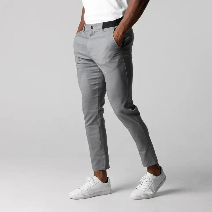 Pantalon stretch homme – Pantalon confortable et ajusté pour toutes occasions