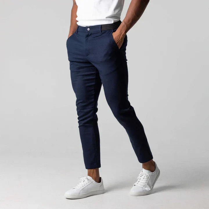 Pantalon stretch homme – Pantalon confortable et ajusté pour toutes occasions