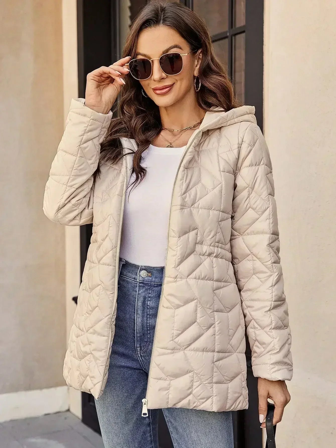 Veste élégante femme – Veste chic en tissu léger pour occasions spéciales