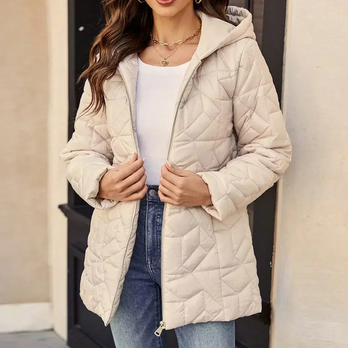 Veste élégante femme – Veste chic en tissu léger pour occasions spéciales