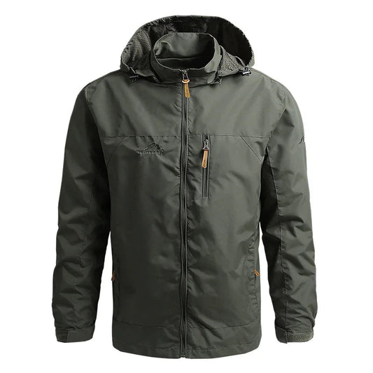 Veste de pluie softshell toutes saisons – Imperméable légère et confortable pour homme