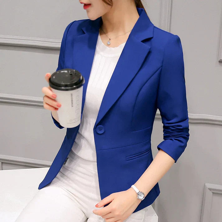 Blazer décontracté femme – Veste chic en tissu léger pour toutes occasions