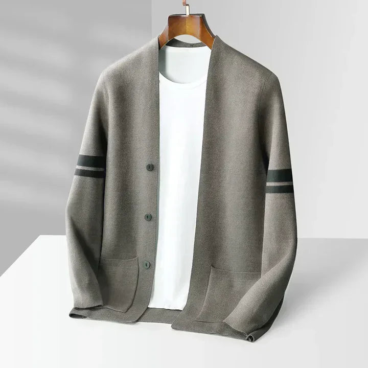 Cardigan en laine homme – Pull chaud et élégant pour l'hiver