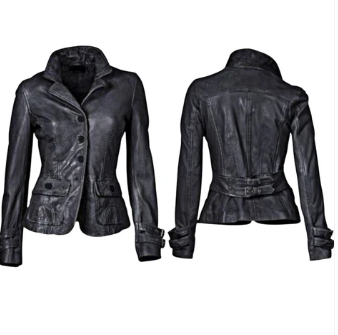 Veste en cuir femme – Veste élégante premium pour sorties chic