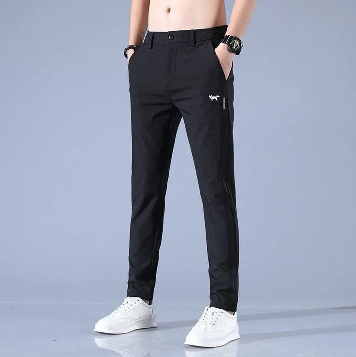 Pantalon de golf confortable – Pantalon stretch léger et élégant pour homme