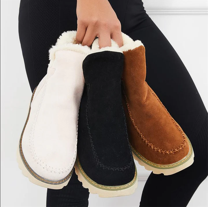 Bottines antidérapantes femme – Chaussures confortables et élégantes pour l'hiver