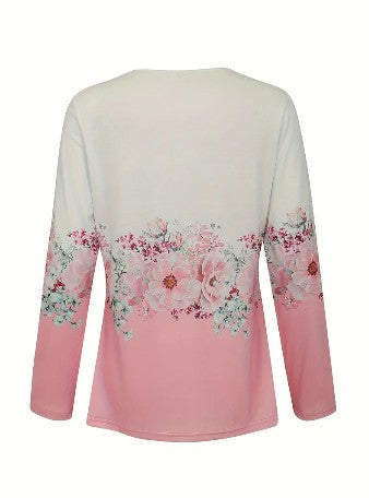 Blouse élégante femme – Blouse en dentelle florale chic et raffinée