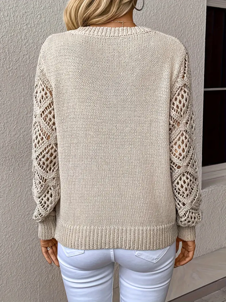 Pull moderne femme – Pull élégant en maille douce et confortable