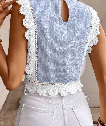 Top en coton femme – Débardeur sans manches léger et confortable