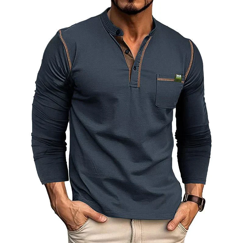 Chemise de loisirs homme – Chemise élégante en coton, coupe décontractée