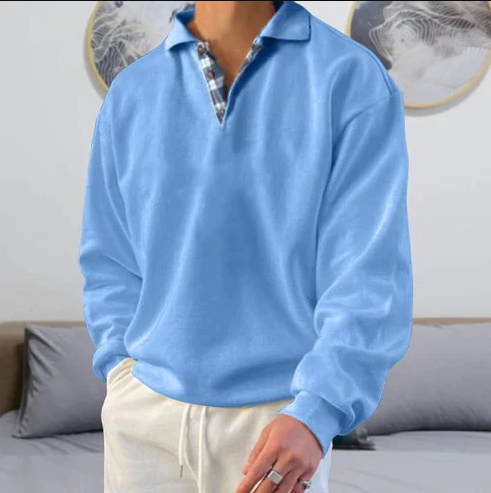 Sweatshirt homme – Pull confortable en coton doux et décontracté