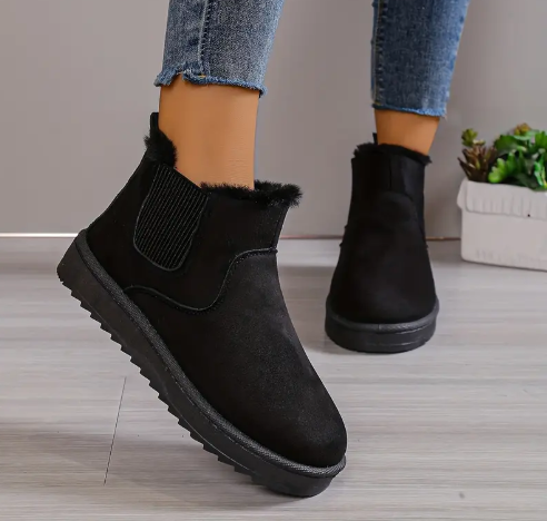 Bottes d'hiver chaudes – Bottes isolées et imperméables pour femme