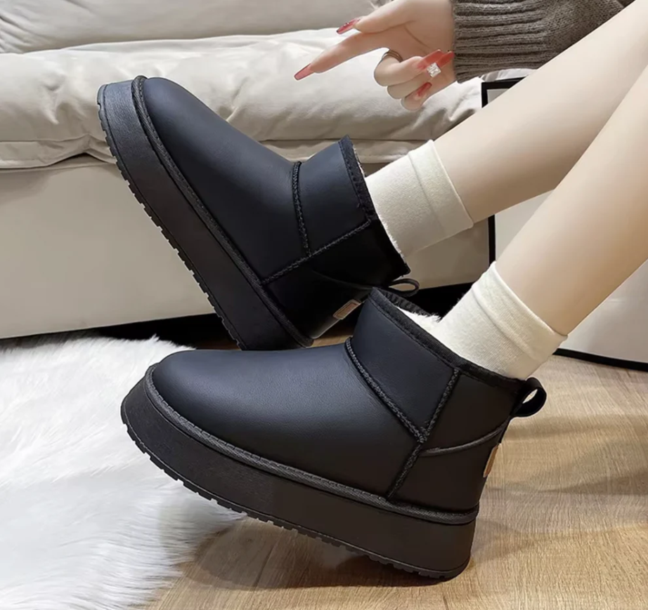 Bottes de neige stylées – Bottes chaudes et imperméables pour femme