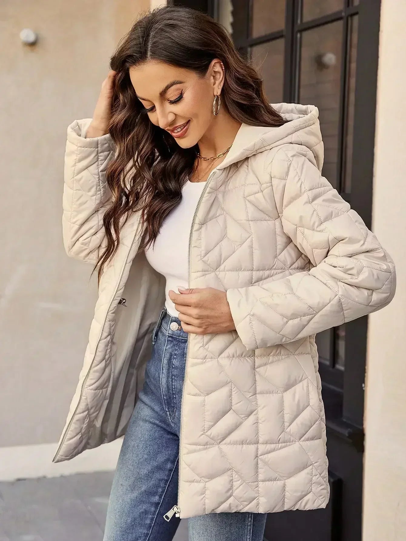 Veste élégante femme – Veste chic en tissu léger pour occasions spéciales