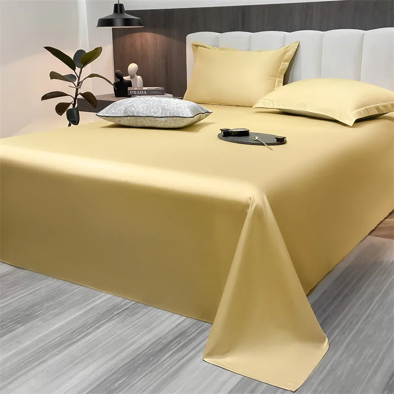Linge de lit coton égyptien luxe – Draps confortables et élégants pour maison