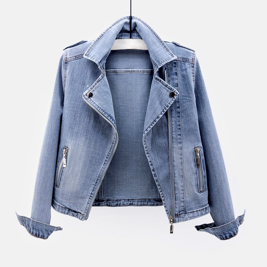 Veste en jean femme – Veste moto tendance et stylée