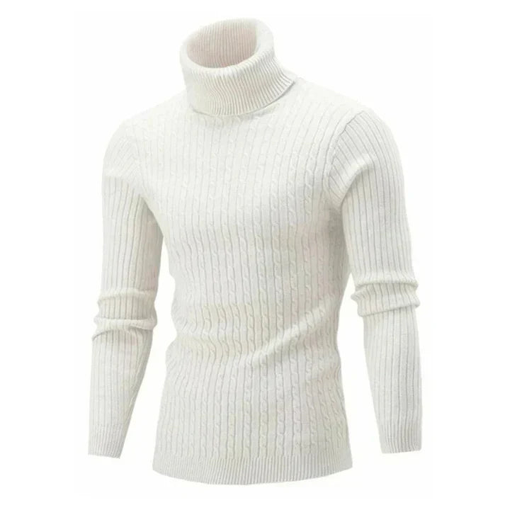 Pull col roulé homme – Pull en laine de qualité disponible en plusieurs couleurs