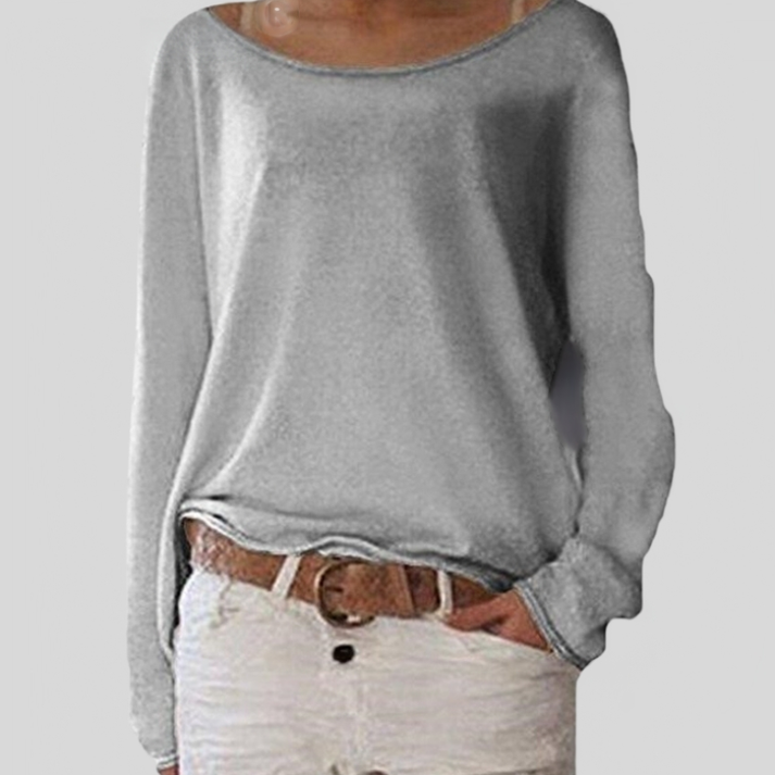 Pull en maille fine femme – Pull col rond élégant et léger