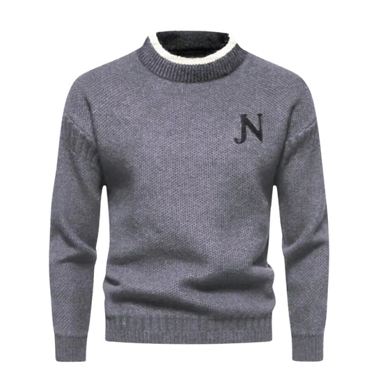 Sweat-shirt homme tricoté – Pull confortable et stylé pour toutes occasions