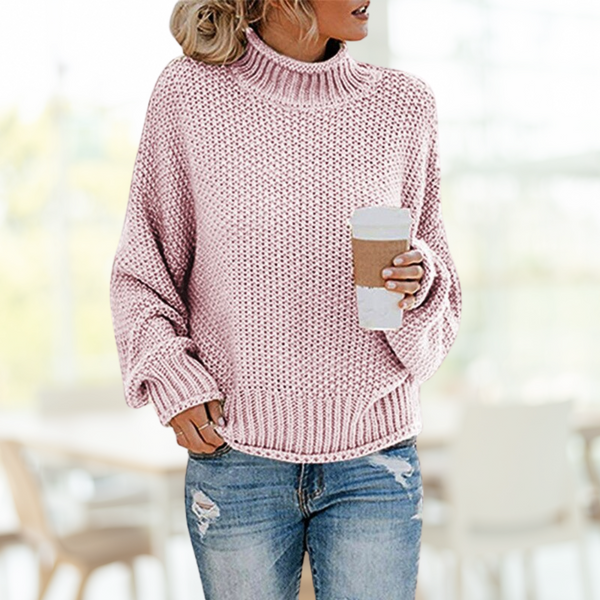 Pull en tricot femme – Pull élégant et confortable en maille pour toutes occasions