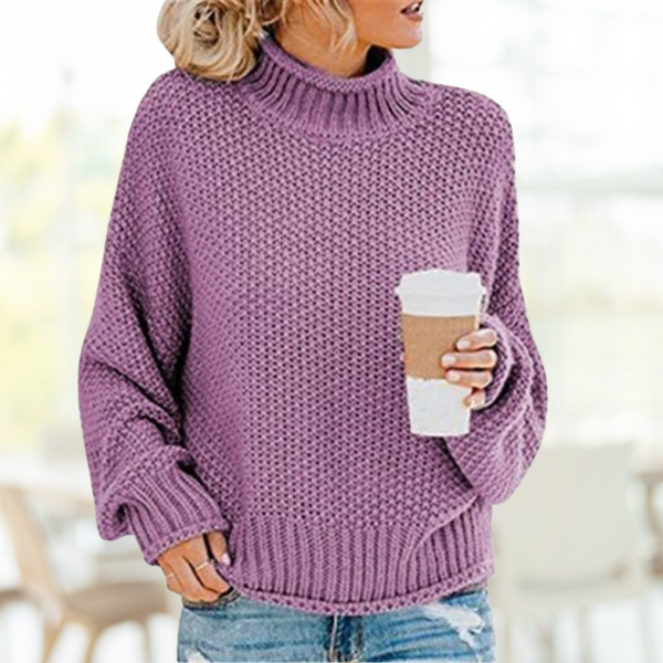 Pull en tricot femme – Pull élégant et confortable en maille pour toutes occasions