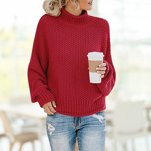 Pull en tricot femme – Pull élégant et confortable en maille pour toutes occasions