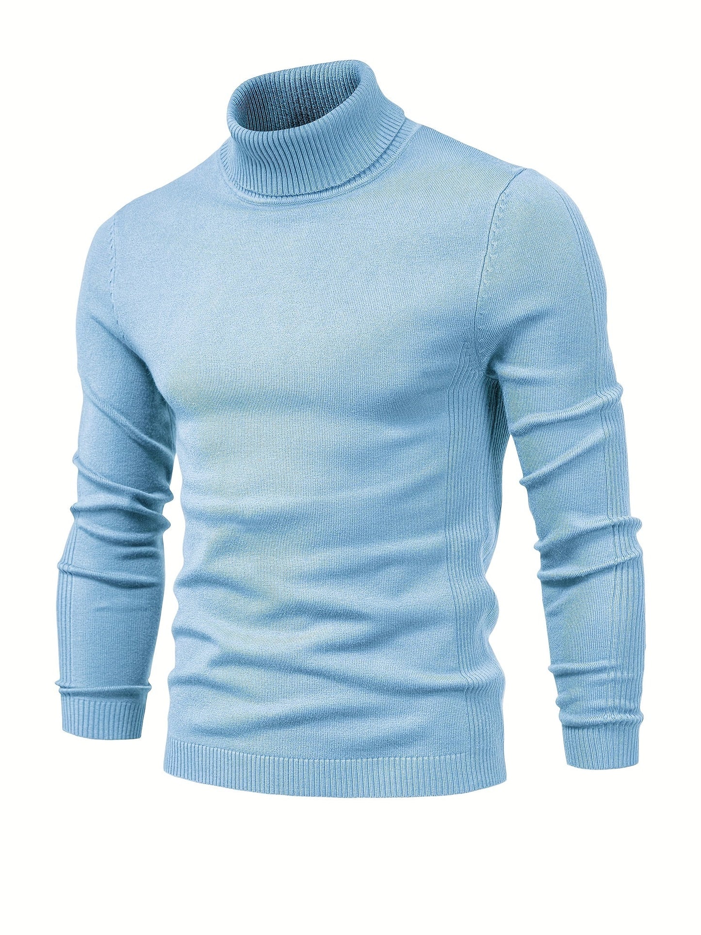 Pull col roulé homme – Pull élégant en laine mérinos pour l'hiver