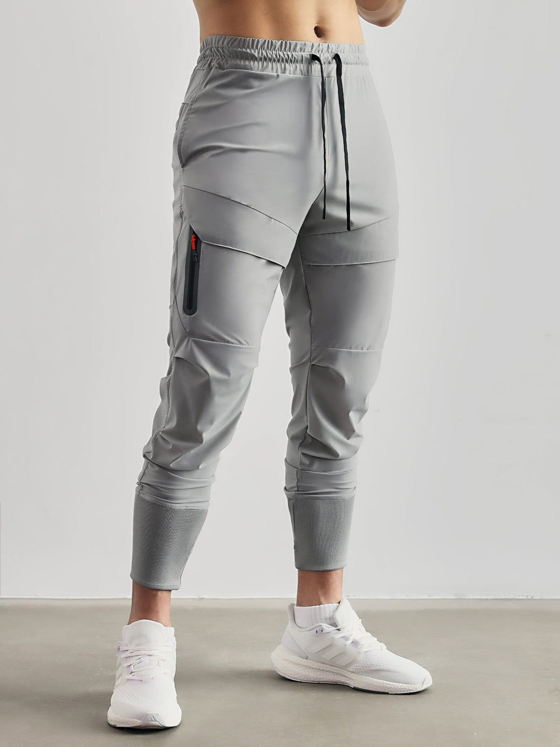 Pantalon cargo jogging homme – Pantalon sportif cool avec haute côte