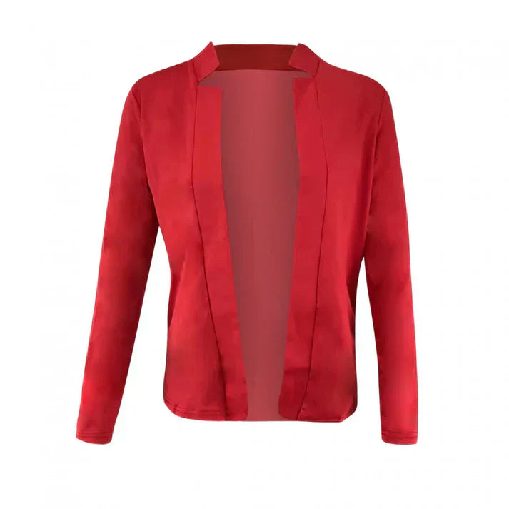 Blazer décontracté femme – Veste élégante en tissu léger pour look casual