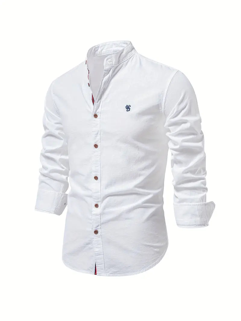 Chemise en lin homme – Chemise élégante à boutons pour été