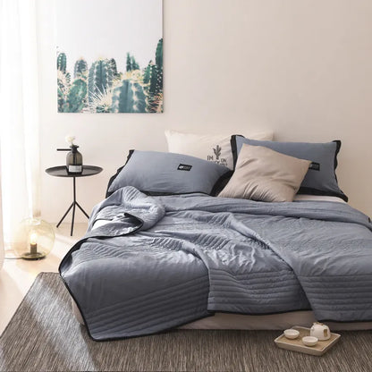 Housse de couette bambou – Housse douce et respirante pour confort toute saison