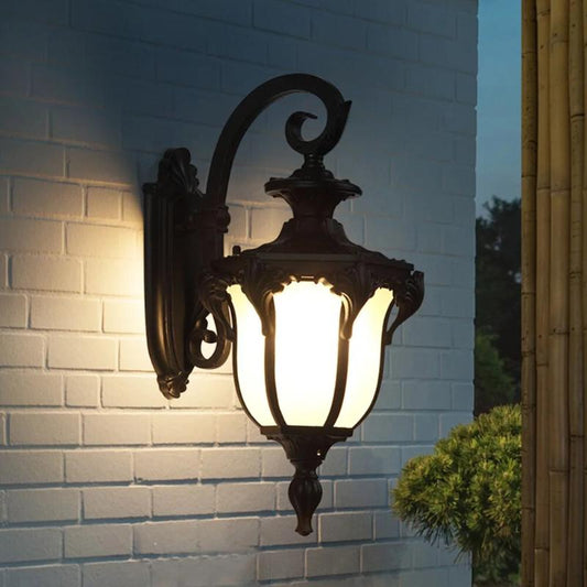 Lampe d'extérieur vintage – Éclairage rétro élégant pour patios et jardins