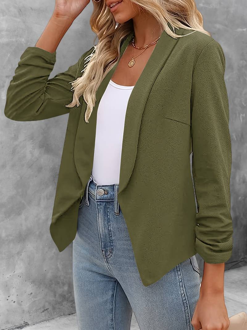 Blazer élégant femme – Veste ouverte chic et moderne