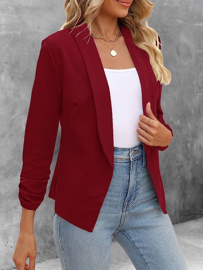 Blazer élégant femme – Veste ouverte chic et moderne