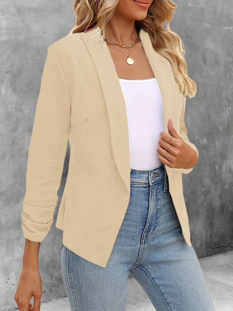 Blazer élégant femme – Veste ouverte chic et moderne