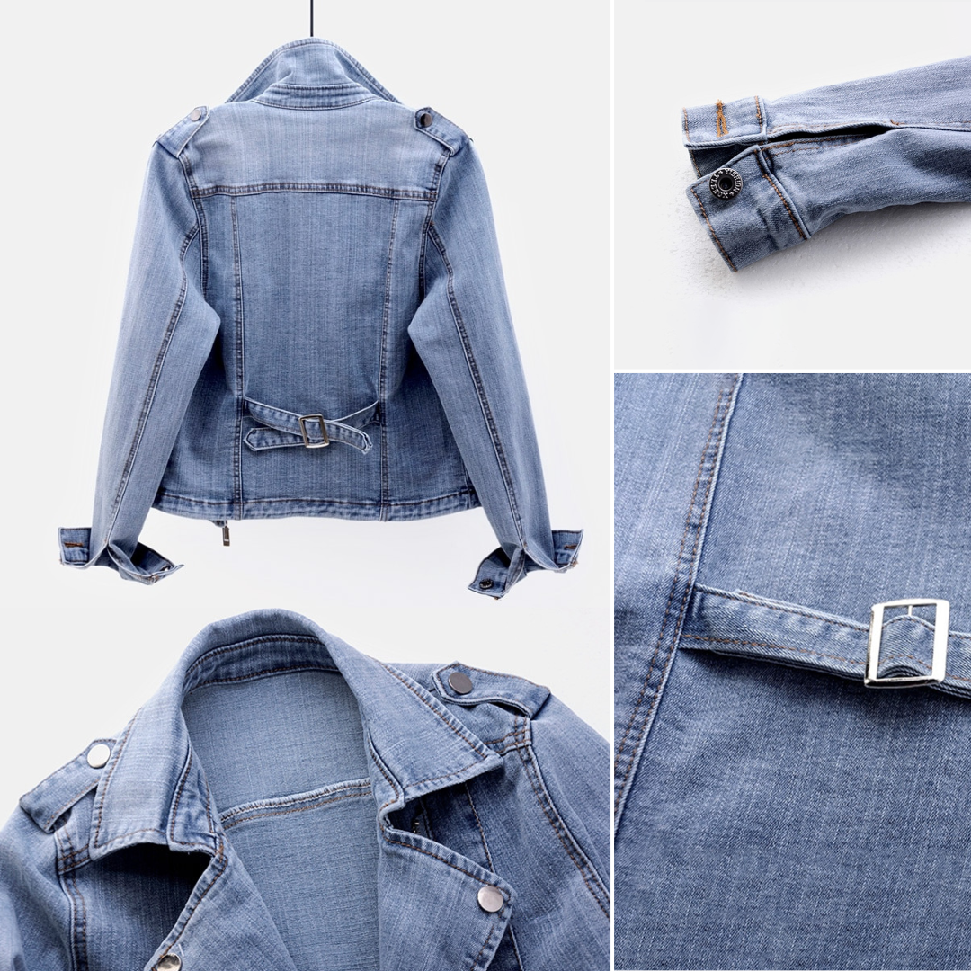 Veste en jean femme – Veste moto tendance et stylée