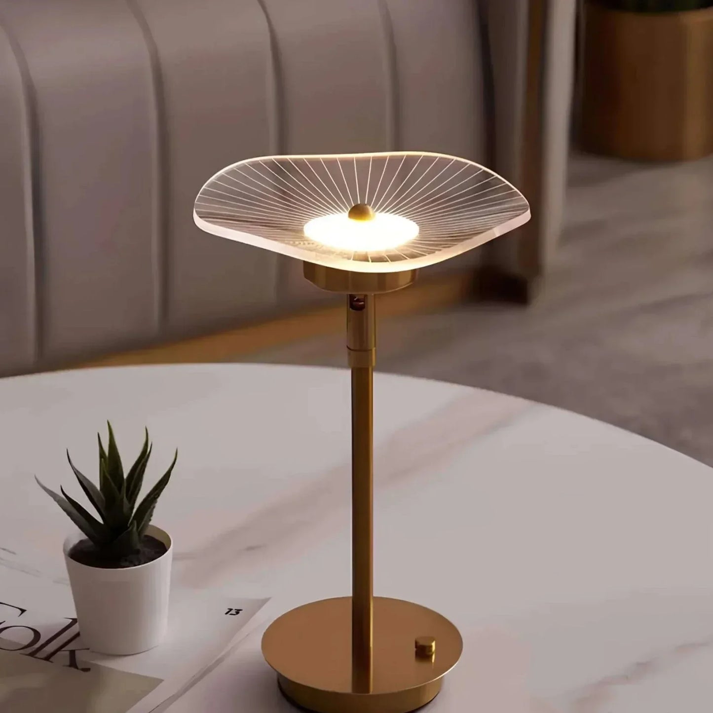 Lampe de Table LED – Lampe moderne élégante pour salon design et déco intérieure
