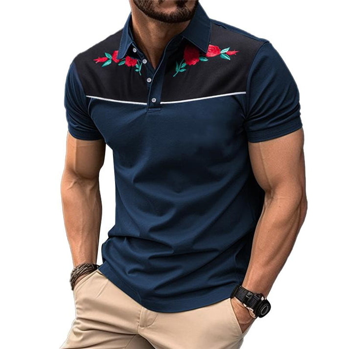 T-shirt homme en coton – Polo à manches courtes élégant et confortable