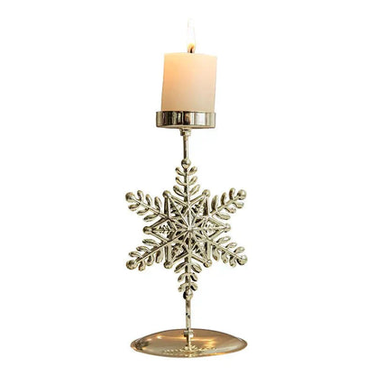 Support bougie chauffe-plat Noël – Décoration arbre étoile festive intérieure