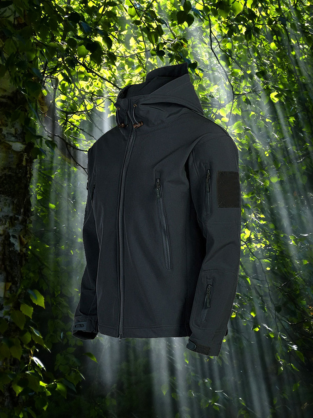 Veste de plein air homme – Veste légère imperméable et respirante