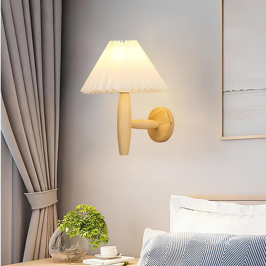 Applique Murale LED Bois Moderne – Éclairage Décoratif Intérieur Maison Bureau